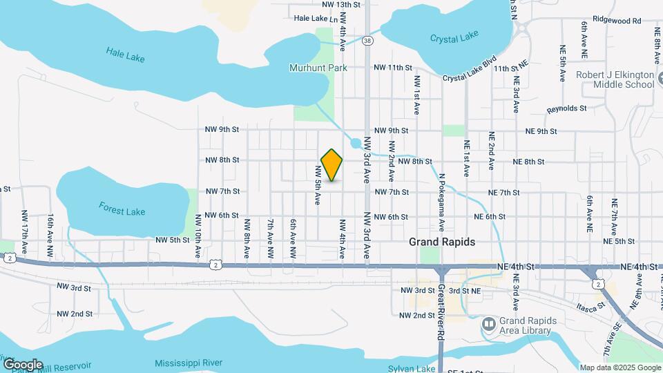 411 NW 7th Street Apartments Map and Location Details