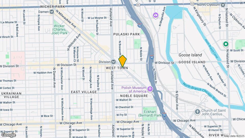 1504 W Haddon Ave Map and Location Details