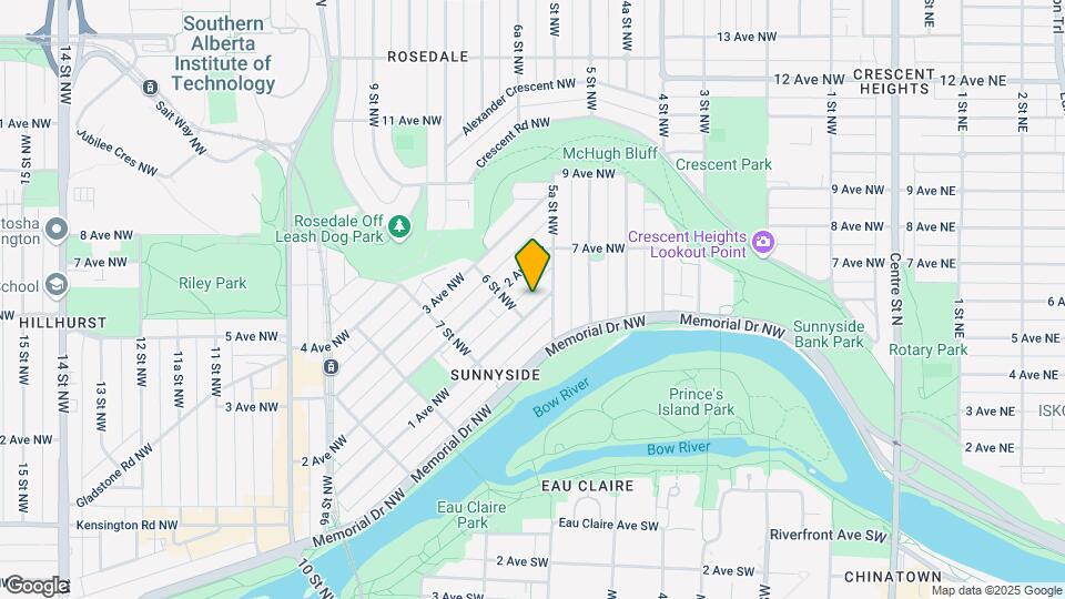 624 1st Ave NW Map and Location Details