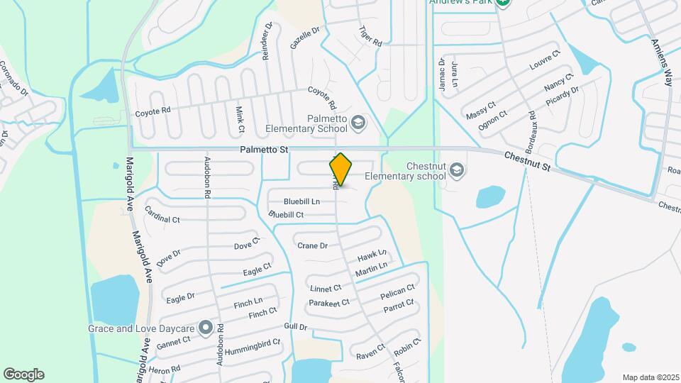 702 Bluebill Pl Map and Location Details