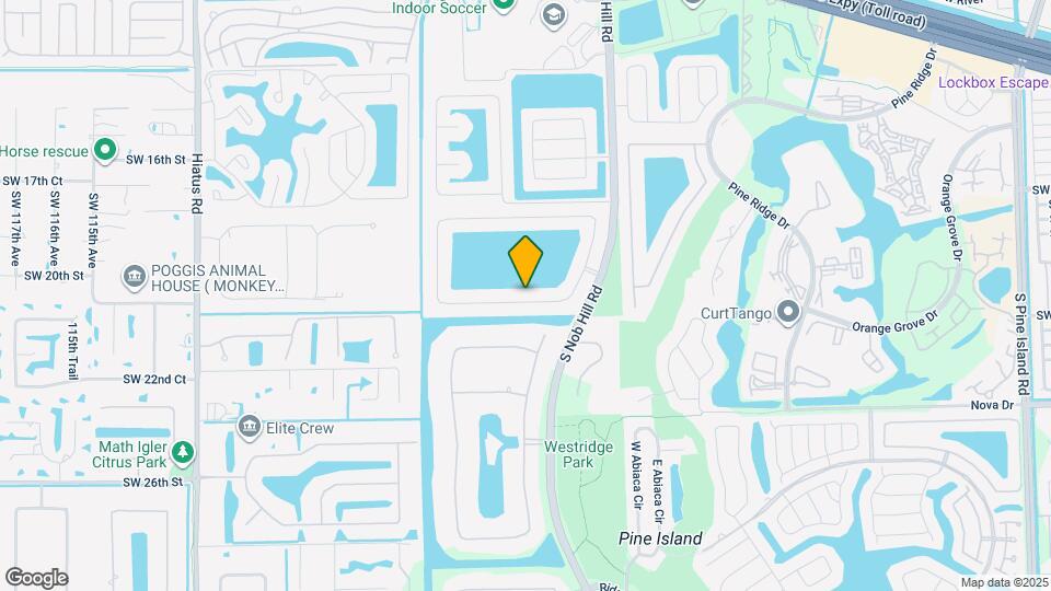 10225 SW 20th St Map and Location Details