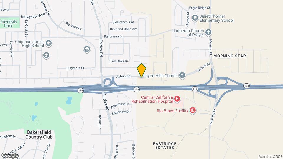 Auburn Vista Map and Location Details