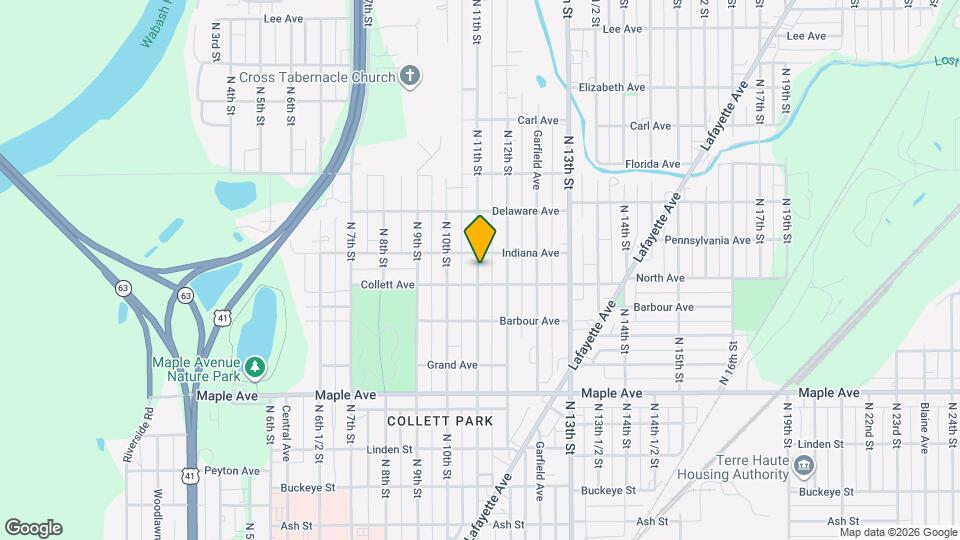 2415 N 11th St Map and Location Details