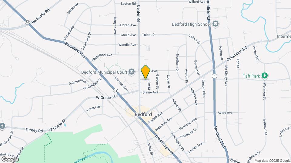 14 Elm St Map and Location Details