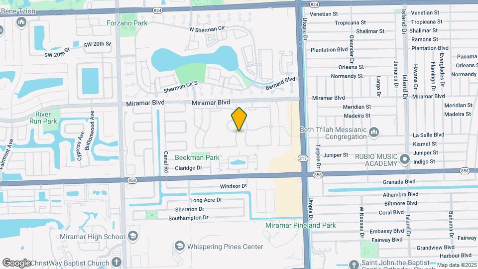 2685 SW 83rd Terrace Map and Location Details