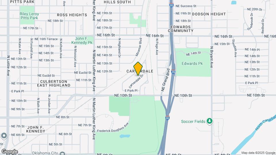 1201 Carverdale Dr Map and Location Details