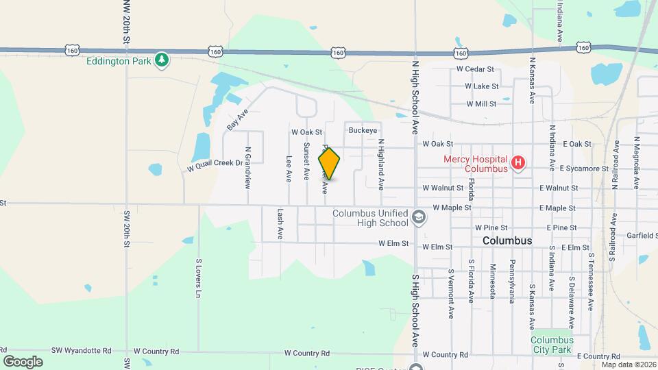 214 Parmenter Ave Map and Location Details