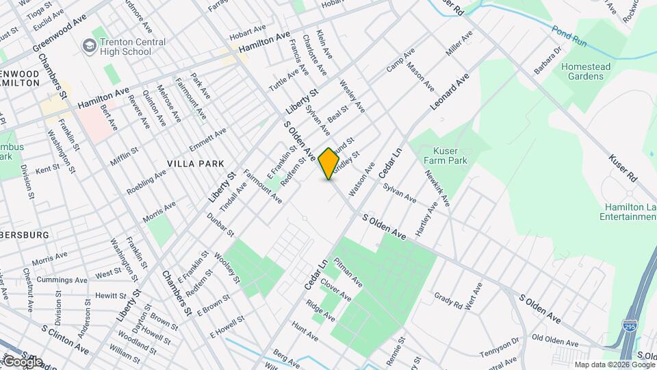 973 S Olden Ave Map and Location Details