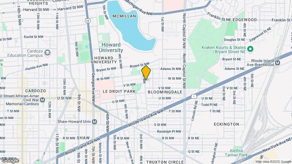 2121 2nd St NW Map and Location Details