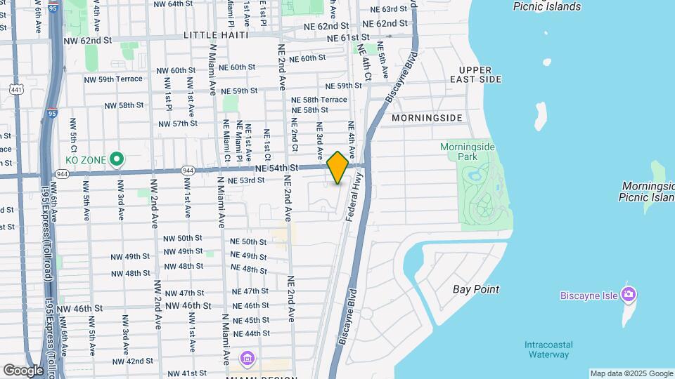 5254 NE 3rd Ct Map and Location Details