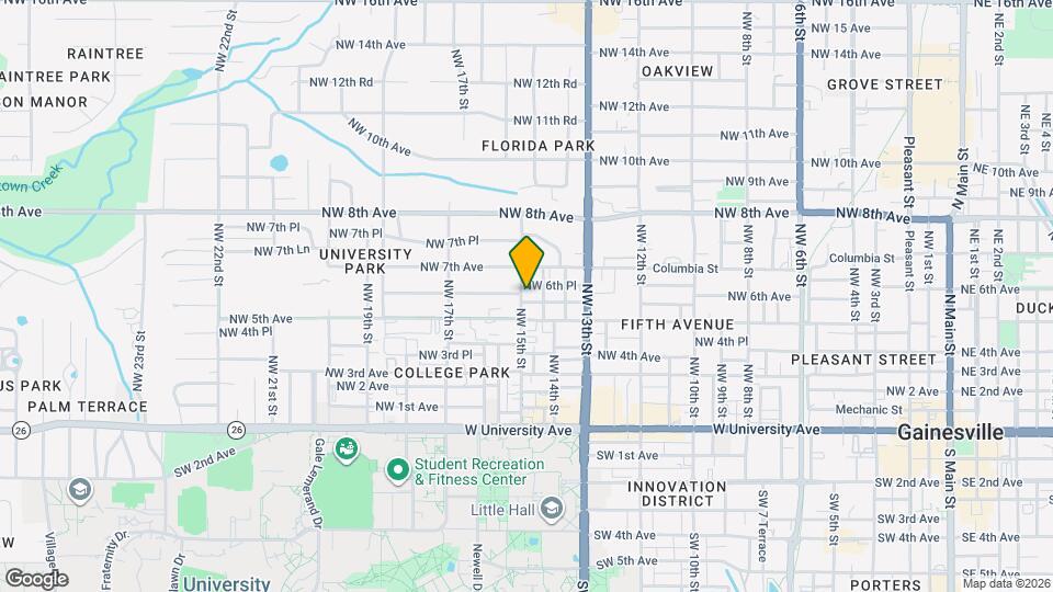 615 NW 15th St Map and Location Details