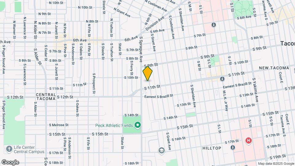 944 S Ridgewood Ave, Unit 1 Map and Location Details