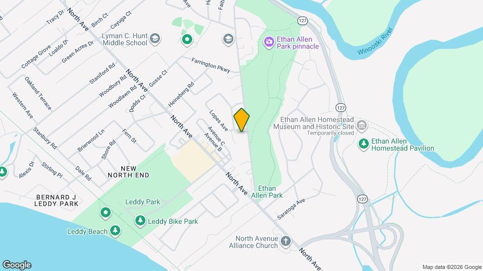 150 Ethan Allen Pky, Unit B Mapa y Detalles de la Ubicación