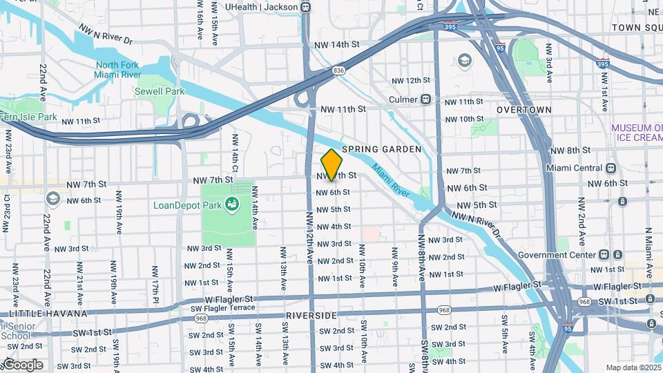 620 NW 11th Ave Mapa y Detalles de la Ubicación