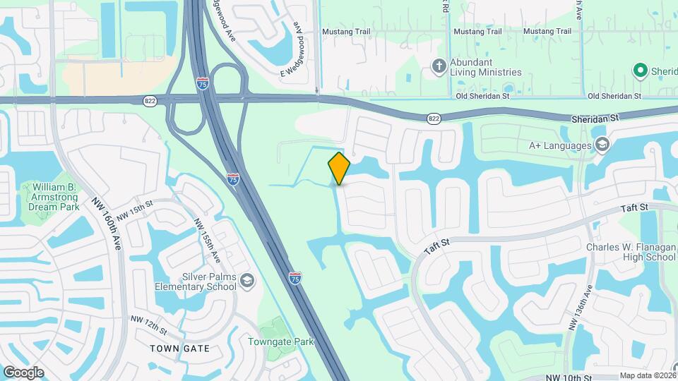 1886 NW 145th Terrace Map and Location Details