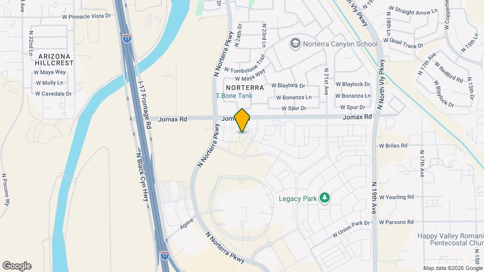 2434 W Maximo Wy Map and Location Details