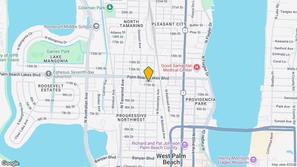 633 11th St, Unit 633 11th st 1 Mapa y Detalles de la Ubicación