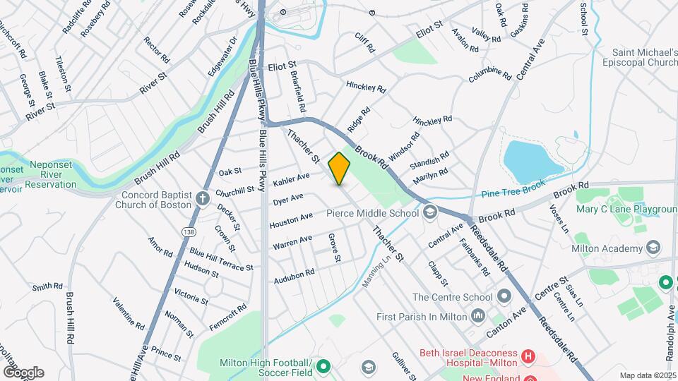 125 Thacher St Map and Location Details