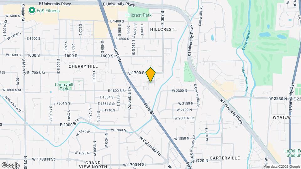 1760 S 750 E St Map and Location Details