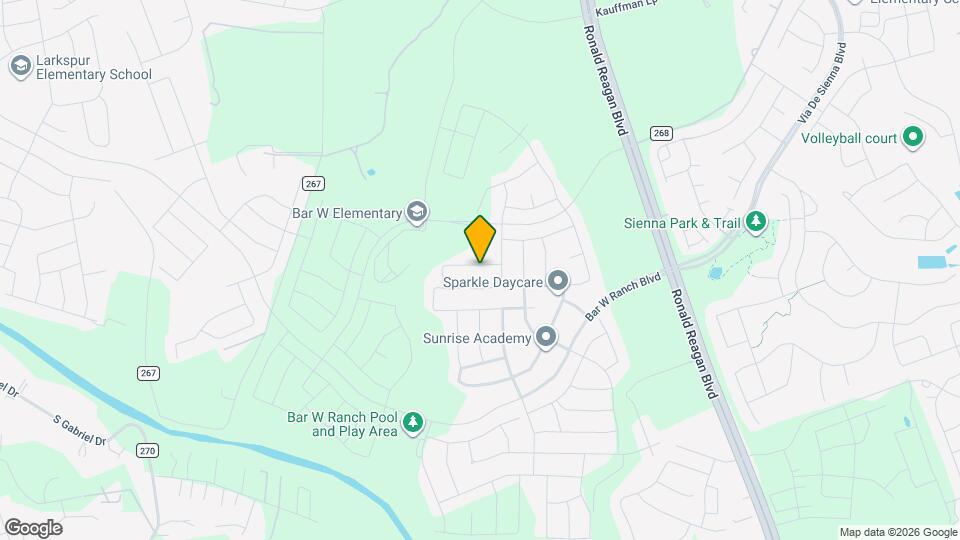 2236 Lead Plum Path Map and Location Details