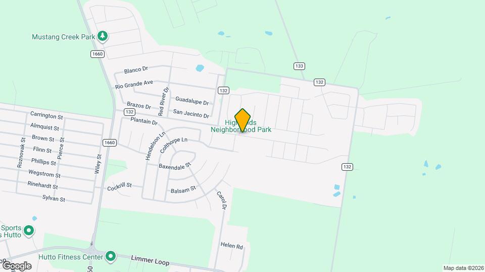 414 Bluejack Wy Map and Location Details