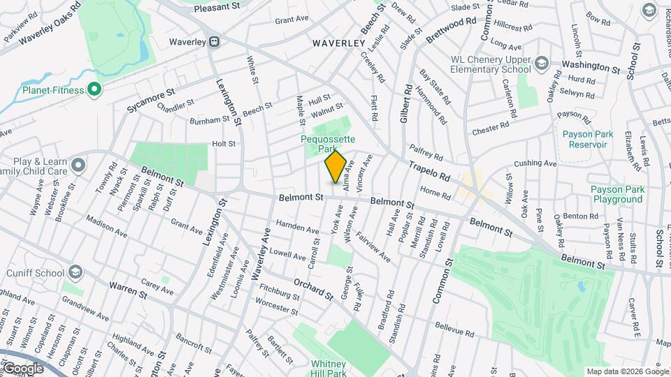 44 Jeanette Ave Mapa y Detalles de la Ubicación