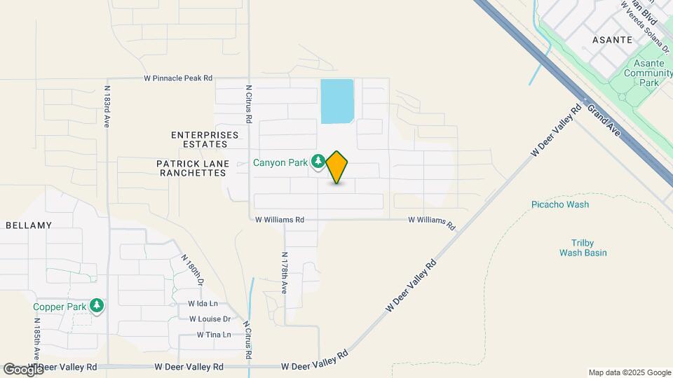 17662 W Via De Luna Dr Map and Location Details