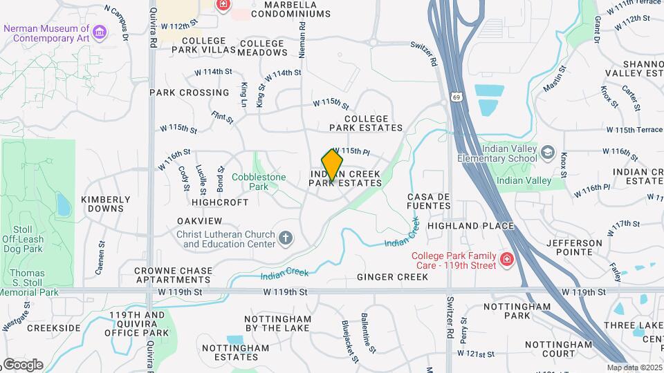 11620 Bluejacket St Map and Location Details