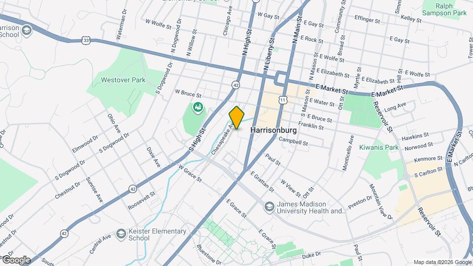 160 Lewis St Map and Location Details