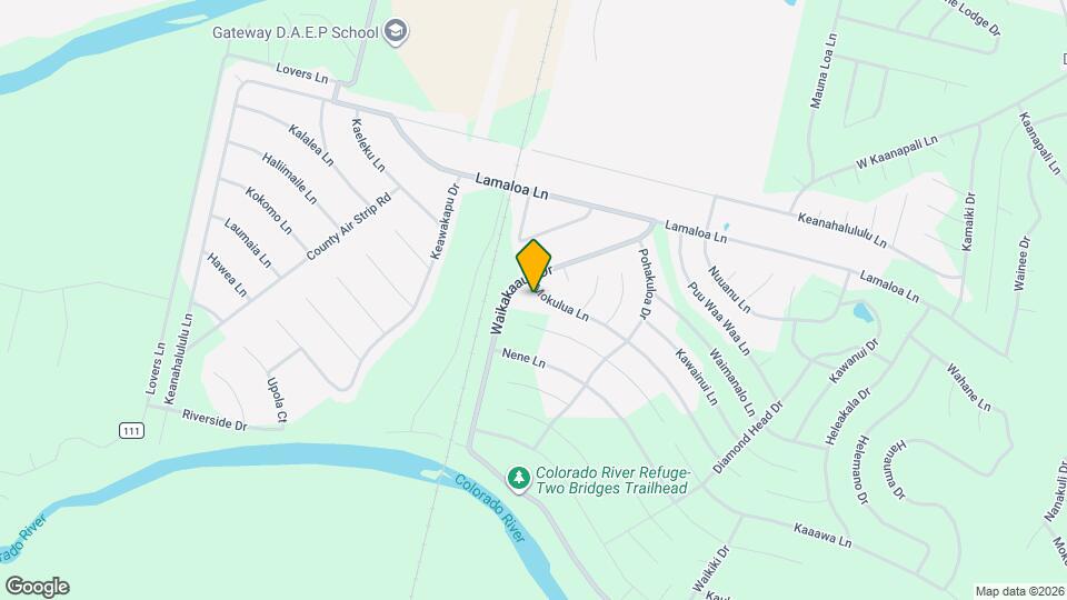 109 Mokulua Ln Map and Location Details