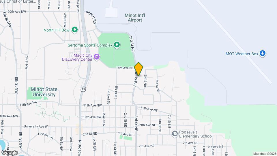 1324 3rd St NE Map and Location Details