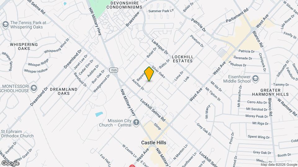 10910 Baltic Dr, Unit 1 Map and Location Details