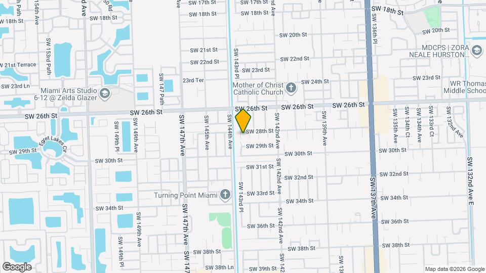 2817 SW 143rd Pl, Unit Efficiency Map and Location Details