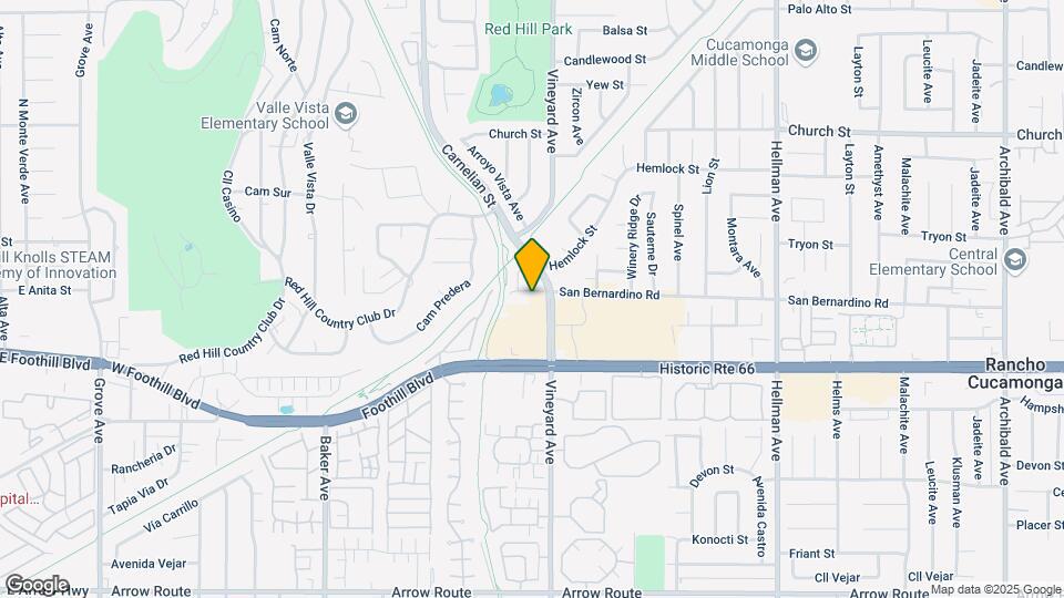 8863 San Bernardino Rd Map and Location Details