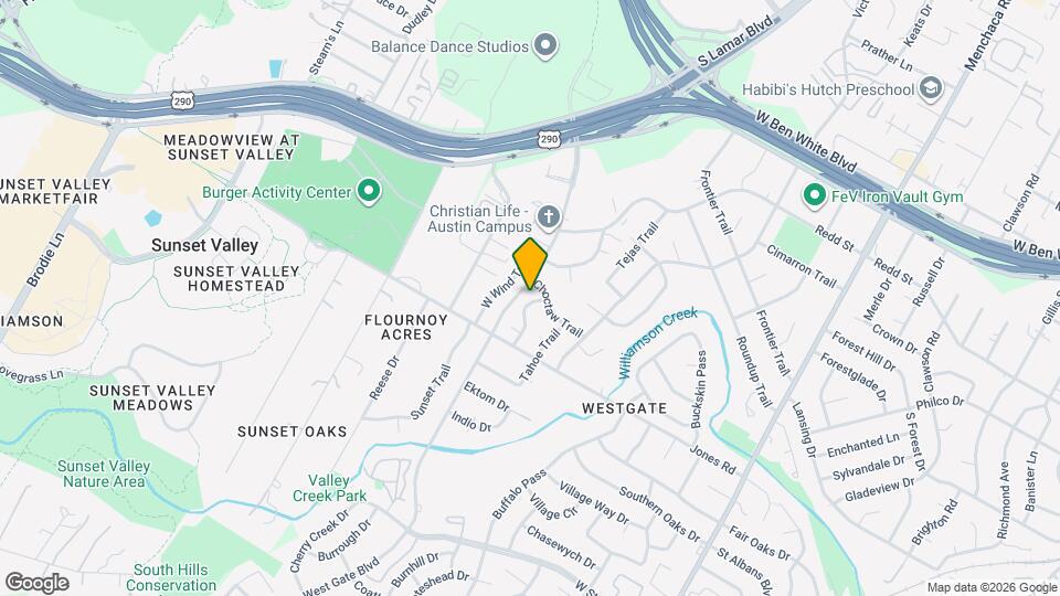 4902 Winding Trail Map and Location Details