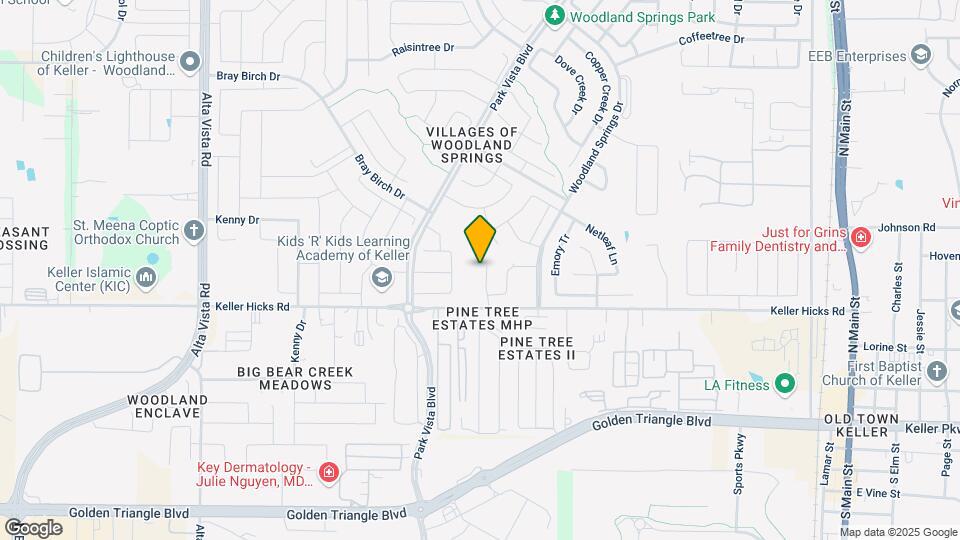 11529 Gloriosa Dr Map and Location Details