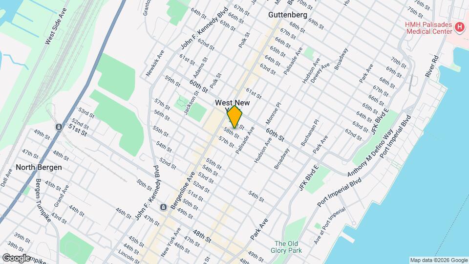 424 58th St, Unit 1 Mapa y Detalles de la Ubicación