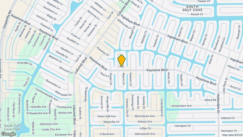 9461 Miami Cir Map and Location Details