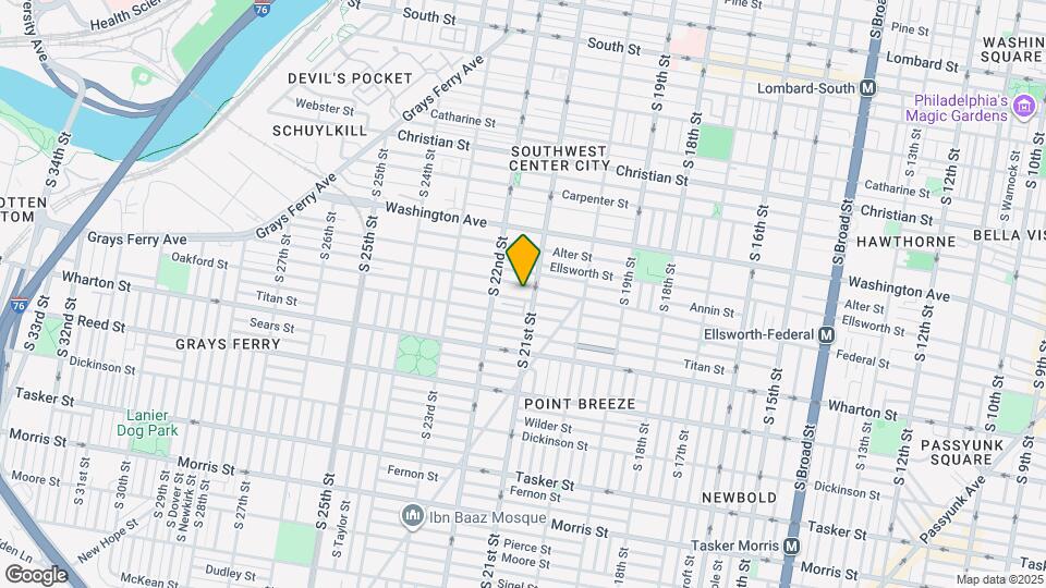 2111 Manton St Map and Location Details