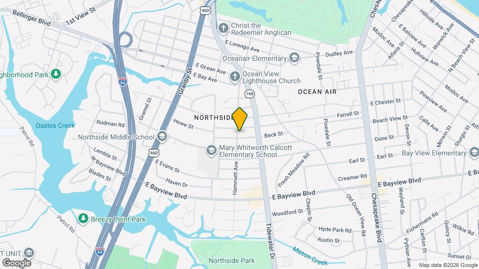 8824 Hammett Ave Mapa y Detalles de la Ubicación
