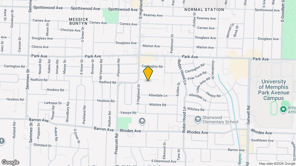 3541 Stuart Rd Map and Location Details