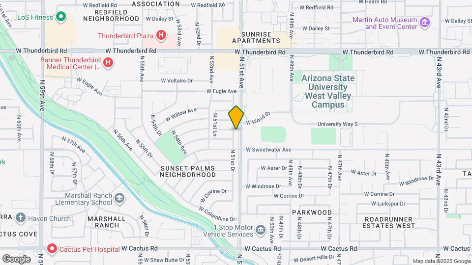 13037 N 51st Dr Map and Location Details