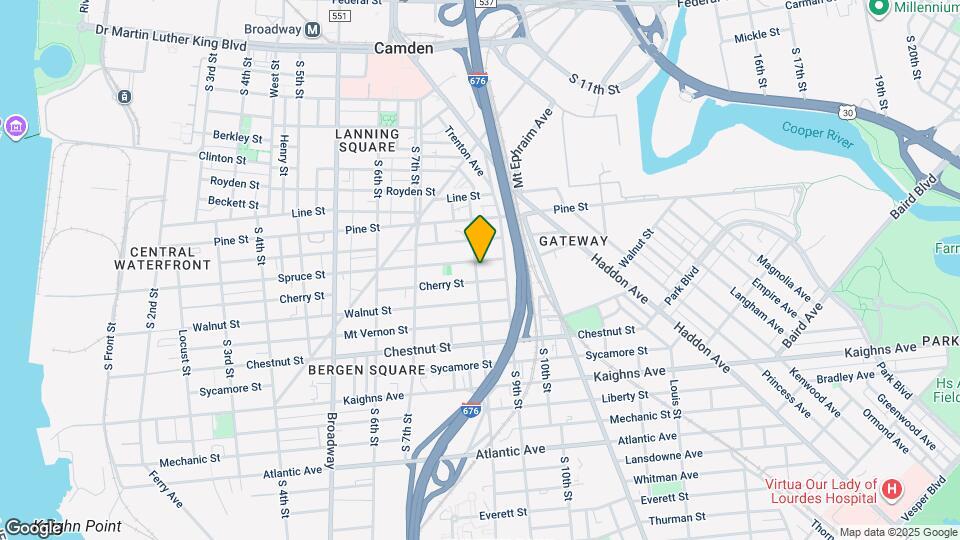 912 S 8th St Map and Location Details