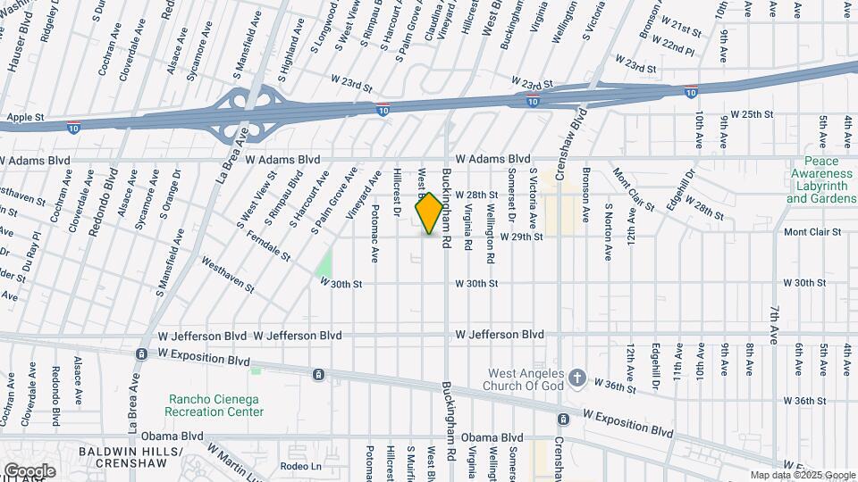 2902 West Blvd Map and Location Details