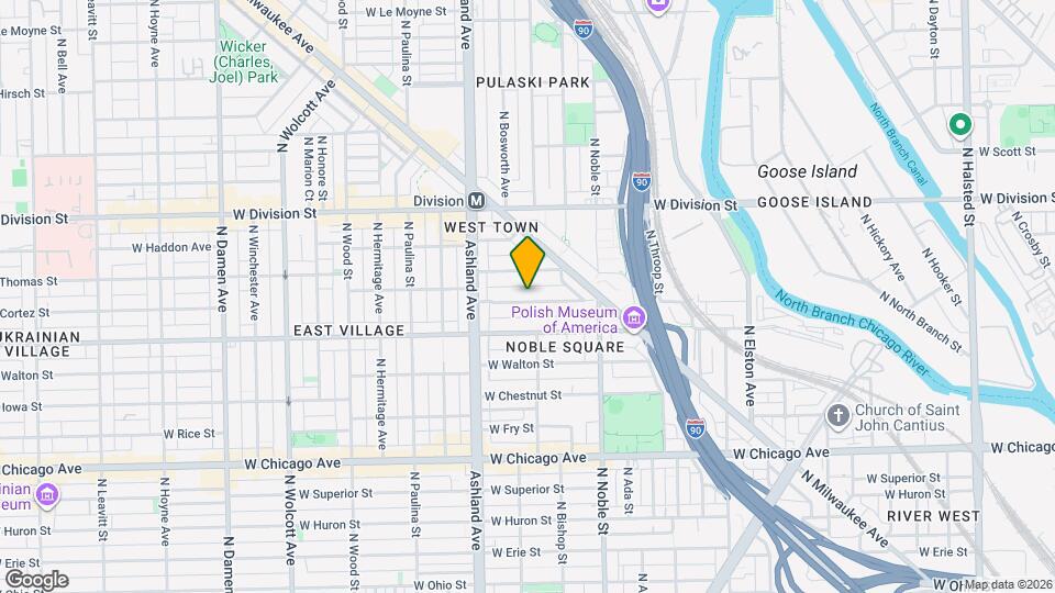 1508 W Cortez St Map and Location Details