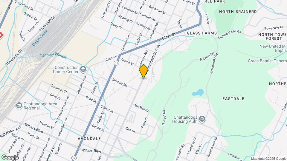 2118 N Chamberlain Ave Map and Location Details