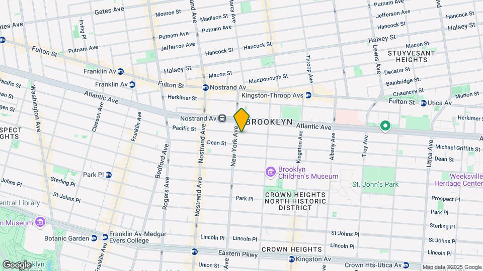 1326 Pacific St Map and Location Details