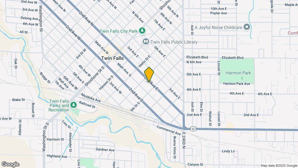 436 2nd Ave E, Unit A Map and Location Details