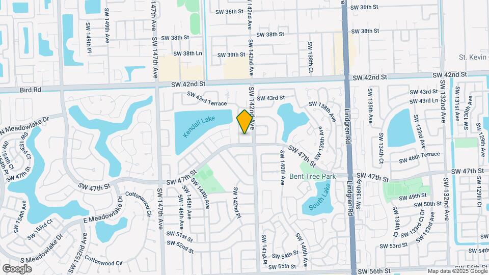 14242 SW 46th Terrace Map and Location Details
