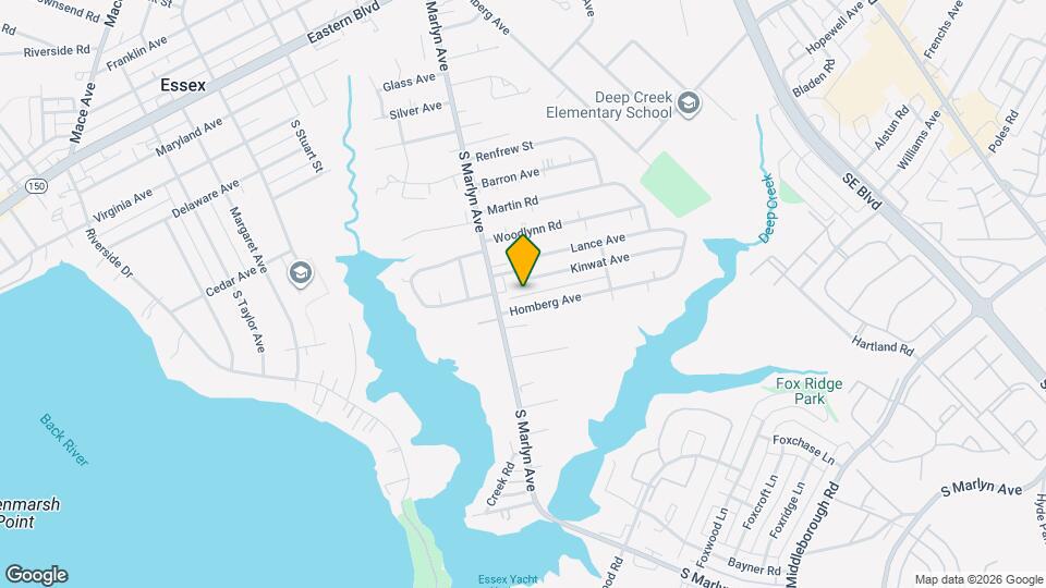 555 S Marlyn Ave Map and Location Details